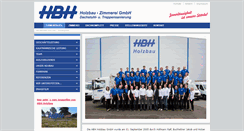 Desktop Screenshot of hbh-holzbau.de
